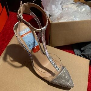 Steve Madden Clear Heels
